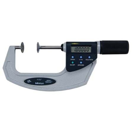 Mitutoyo Disk Micrometers - Series 369, 227, 169 - Non-Rotating Spindle Type