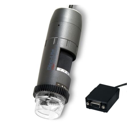 Dino-lite Edge AM5216ZTL Handheld Digital Microscope 10x~140x LWD Polarizing VGA 60 FPS