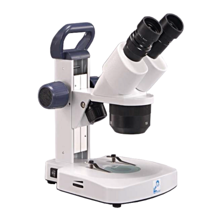EM-20 Series 10X-20X & 30X or 40X LED Educational Stereo Microscope