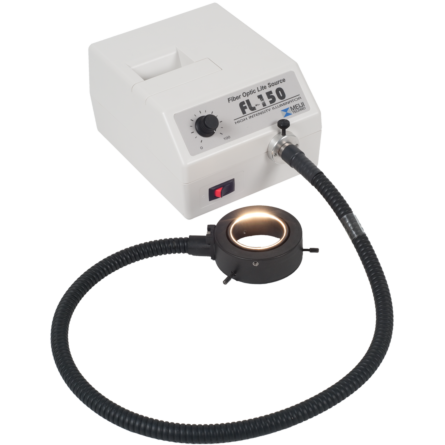 Meiji Techno FL152 150W Halogen Annular Ring Fiber Optic Illuminator