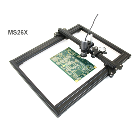 Dino-lite MS26X Elevated Sliding XY 30cm x 40cm Inspection Base