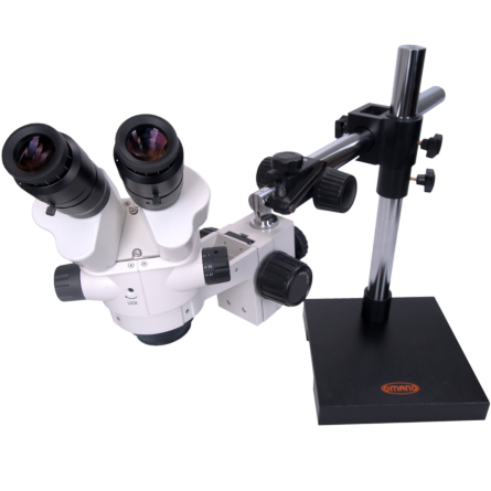 Omano OM2300S-V10 Zoom Stereo Boom Microscope 7X - 45X