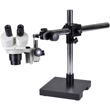 Omano OM2040-V10 Dual Power Stereo Boom Microscope 20X / 40X