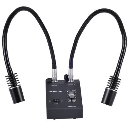 Omano 3W LED Dual Gooseneck Spot Light