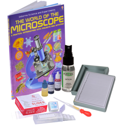 Pack 2: Book, Slide & Stain Kit & 5 Prepared Slides