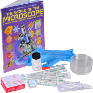 Omano Microbiology Kit with Starter Slide Kit & Book