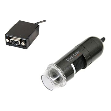 Dino-lite Premier AM4116ZT Handheld Microscope 10X-50X, 220X Polarizing VGA