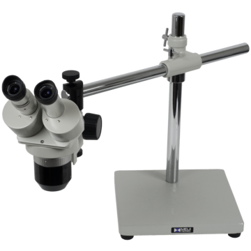 Meiji Techno EMT-2-S4100 Dual Power Boom Stereo Microscope