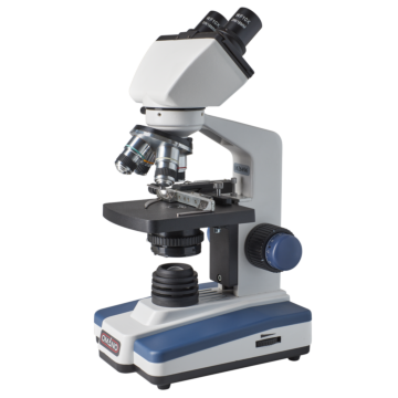 Omano OM118-B4L Compound Student Microscope LED 40X-1000X