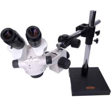 Omano OM2300S-V10 Zoom Stereo Boom Microscope 7X - 45X