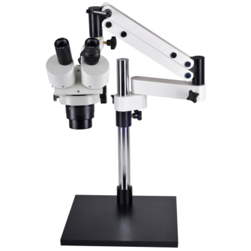 Omano OM1030-V7 Dual Power Stereo Boom Microscope 10X / 30X