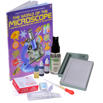 Pack 2: Book, Slide & Stain Kit & 5 Prepared Slides
