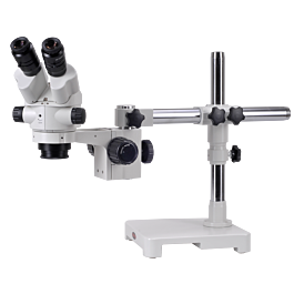 Omano OM2300S-GX4 Zoom Stereo Boom Microscope – 3.5X-45X Magnification for Electronics, Medical Device, and Industrial Applications