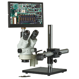 CX3-2300S-JW11 7.5X-45X Zoom Stereo Microscope Inspection System