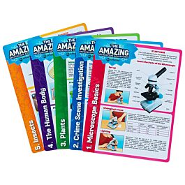 Amazing Microscope Adventure Cards - Activities and Experiments for Kid's 8+