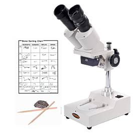 OM20-1LP 20X Student Stereo Microscope Gift Package