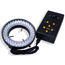 64 LED Ring Light, Variable Intensity by Section