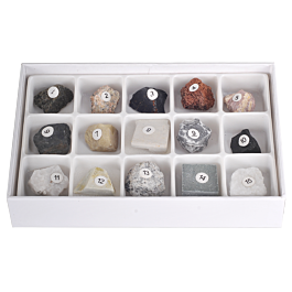 Rock Specimen Education Kit - Set of 15