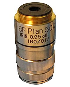 Meiji MA811 BF Semi Plan achromat objective 50X