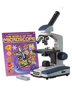 Omano OM118-M3 Student Compound Microscope 40X-400X Gift Package